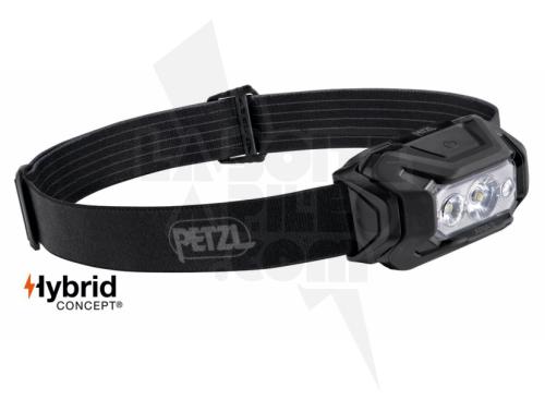 LAMPE FRONTALE PETZL ARIA 2 RGB - NOIR