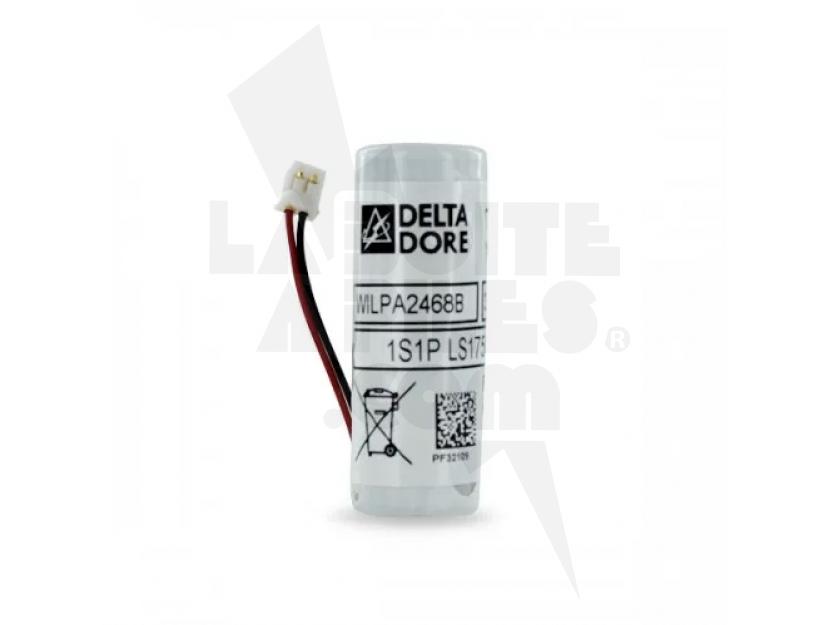 PILE LITHIUM 3.6V POUR DÉTECTEUR RIDEAU EXTÉRIEUR DMDR DELTA DORE TYXAL+ / 6416234 / 1S1P LS17500 SAFT / WILPA 2468B / 2280014 img.jpg