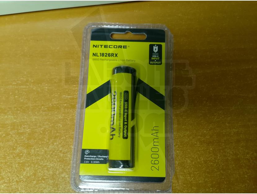 ACCU NITECORE LI-ION NL1826RX 18650 2600MAH 3,6V img.jpg