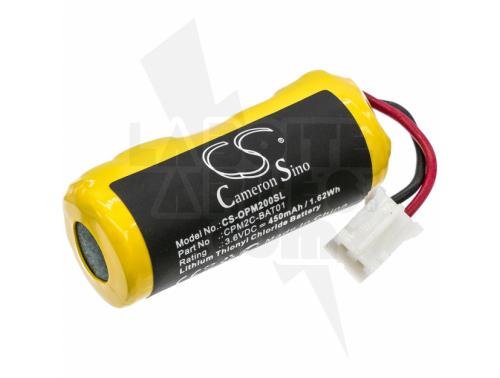 PILE COMPATIBLE 3.6V - 450MAH AVEC CONNECTEUR POUR OMRON CPM2C