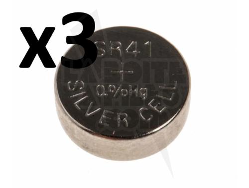 LOT DE 3 PILES ARGENT