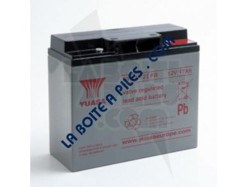 BATTERIE PLOMB 12 V - 17 AH BAC FLAMME RETARDANTE