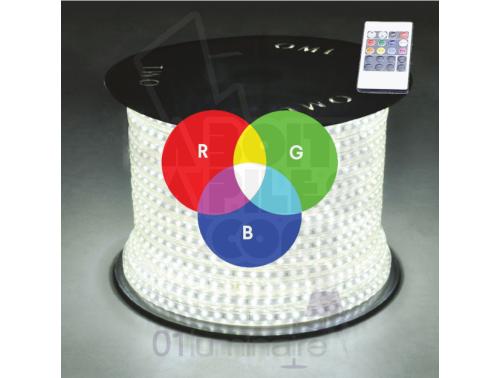BOBINE LED 5050 RGB 50 METRES 8W/M 230V IP65