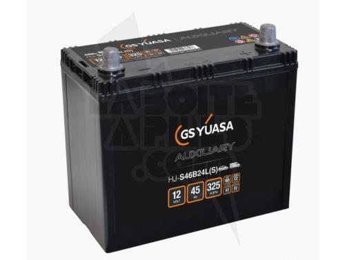 BATTERIE AUXILIAIRE 12V 45AH 325A B24 JIS AGM