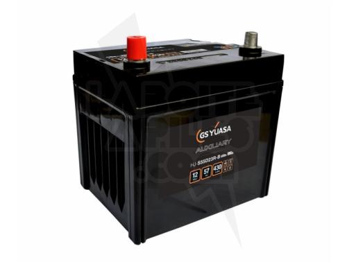 BATTERIE 12V 57AH 430A D23 JIS AGM