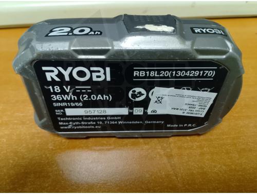 BATTERIE RYOBI 18V-3.1AH RECONDITIONNEE