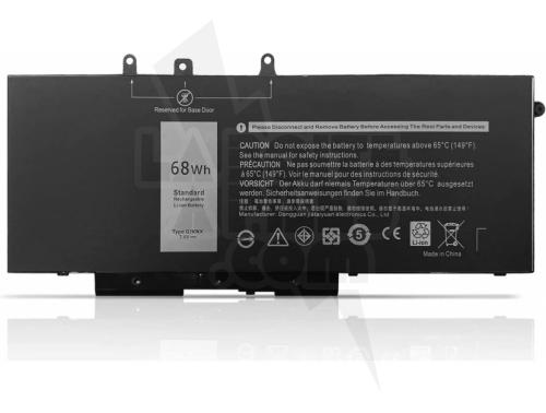 BATTERIE ORIGINE DELL 7,6V 8500MAH