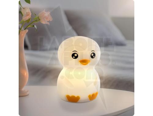ANSMANN VEILLEUSE POUR ENFANTS, LAMPE ANIMALIÈRE, PINGOUIN EN SILICONE