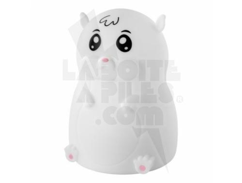 ANSMANN VEILLEUSE POUR ENFANTS, LAMPE ANIMALIÈRE, HAMSTER EN SILICONE