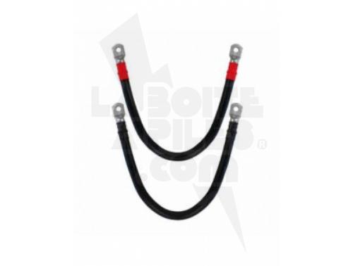 UNICABLE BAT 25.0,20P – CABLE PARALLÈLE BATTERIE 25 MM² – 0,20 M – M8‑M8