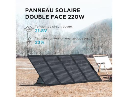 PANNEAU SOLAIRE 220W PLIABLE