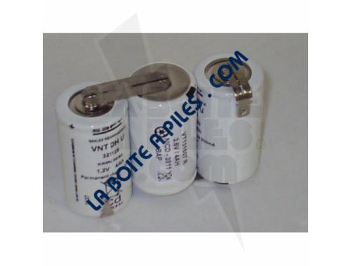 BATTERIE ARTS NICD 3.6V / 4AH  3VTD COTE COTE