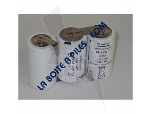 BATTERIE ARTS NICD 3.6V / 4.AH  3VTD COTE COTE