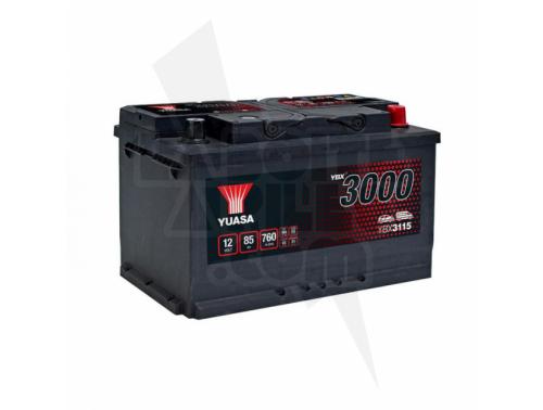 BATTERIE YUASA SMF YBX3115 12V 85AH 760A