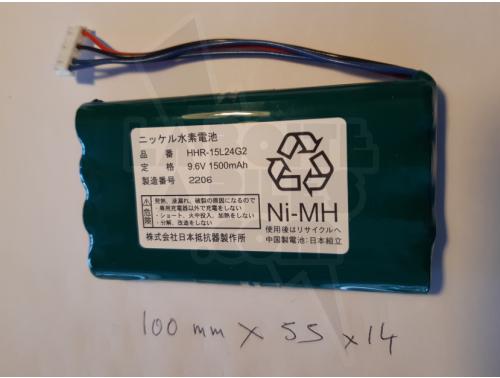 PACK ACCU 9.6V 1.5AH NIMH